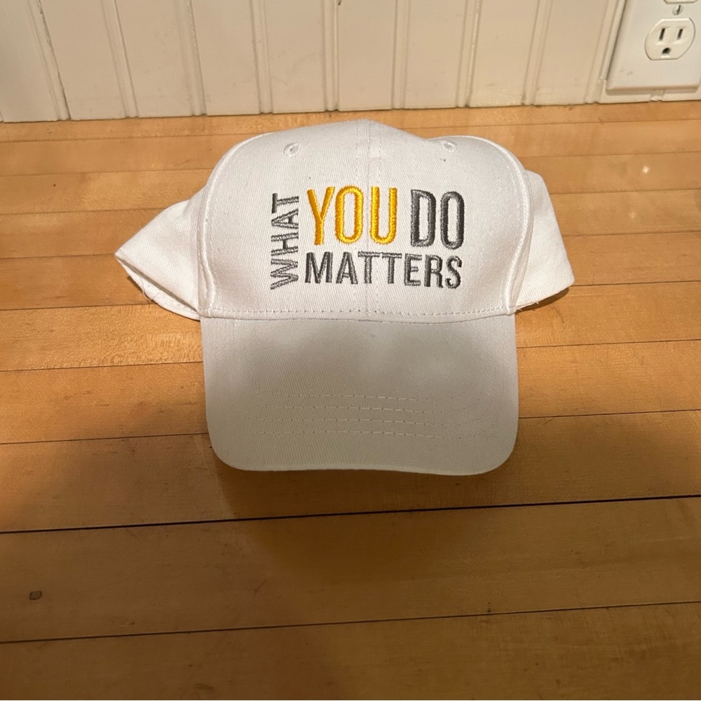 NWOT What You Do Matters Cap